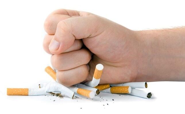 მოწევის დატოვება კისრის ტკივილის თავიდან ასაცილებლად