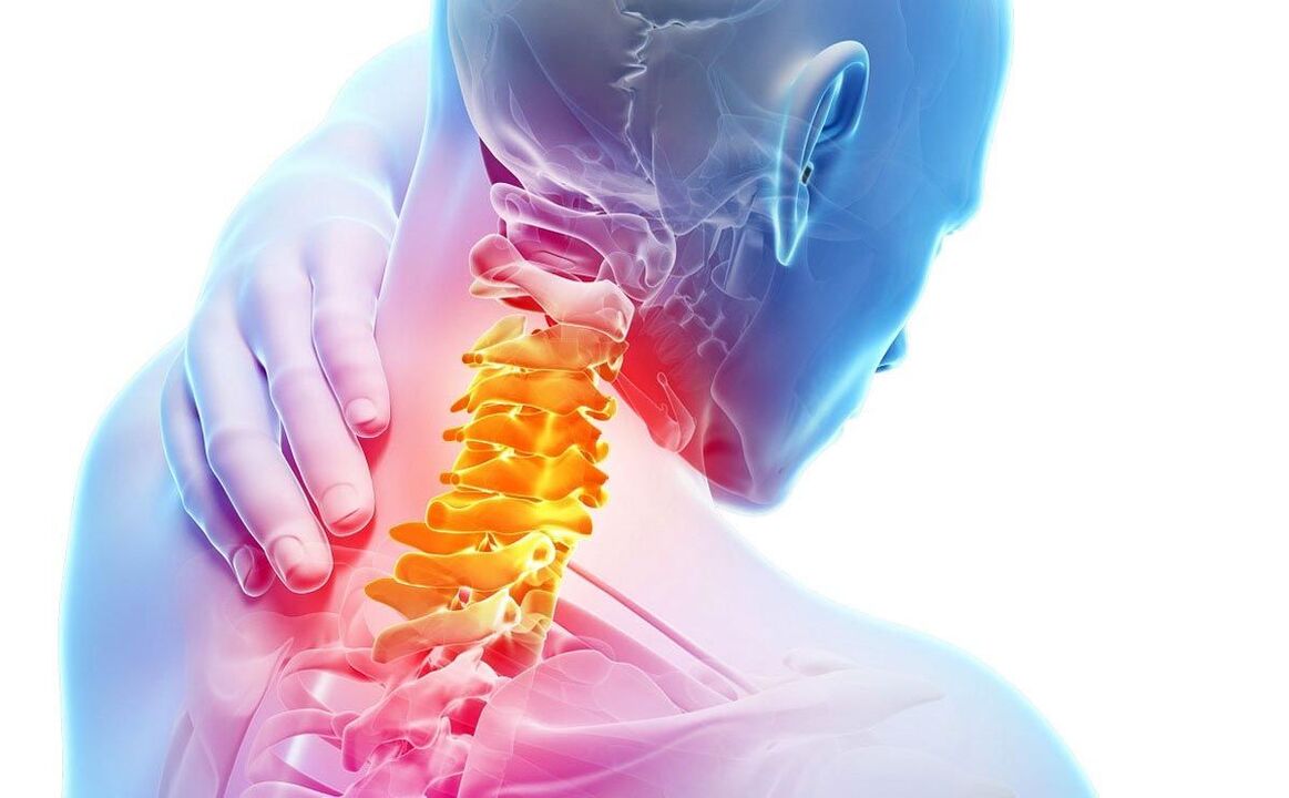 ტკივილი საშვილოსნოს ყელის ოსტეოქონდროზით